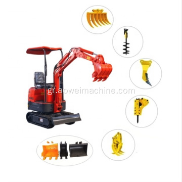 1 TON Mini Digging Machine Micro Εκσκαφείς Τιμή